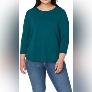 Kirkland Signature Ladies💯%' Cotton Slub Tee XX Large)